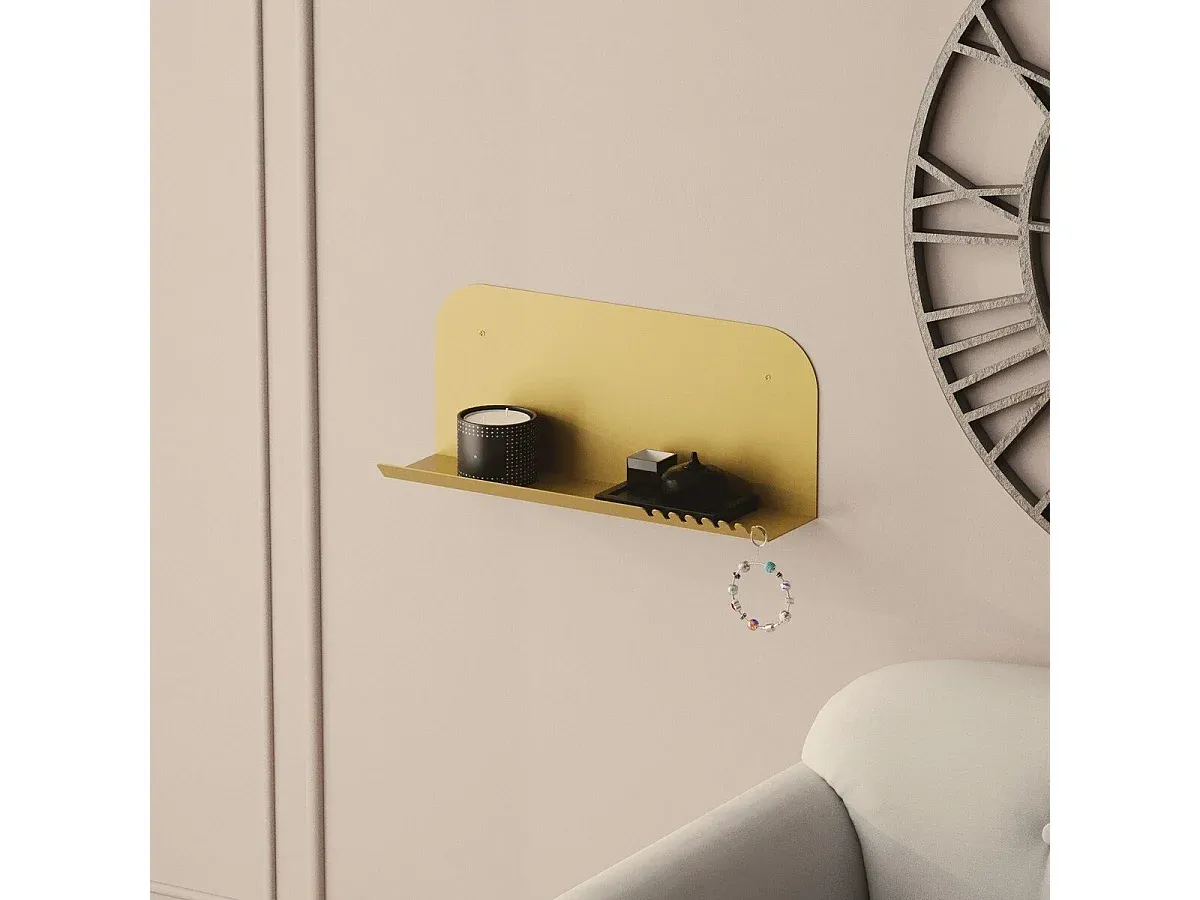 Metall-Wandregal 55 cm