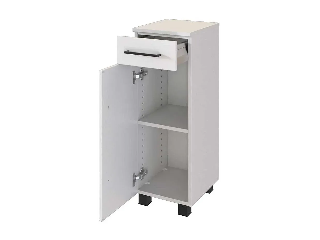 Moderner Badezimmerschrank, platzsparend, 30 cm breit