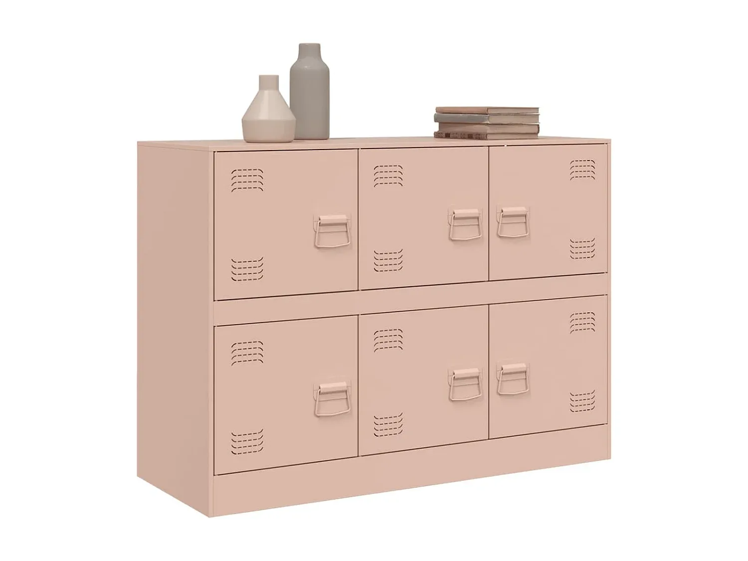 Moderner Stauraum aus Stahl 99x39x73 cm