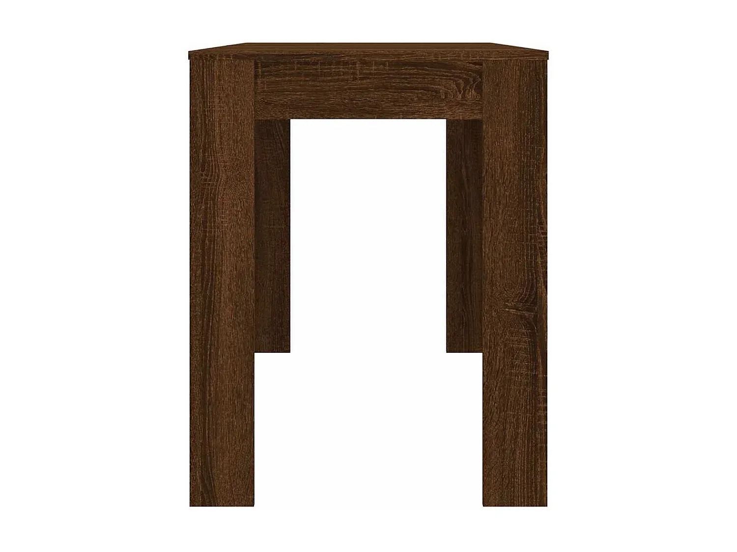 Moderner Esstisch in Eichenoptik 120x60x76 cm