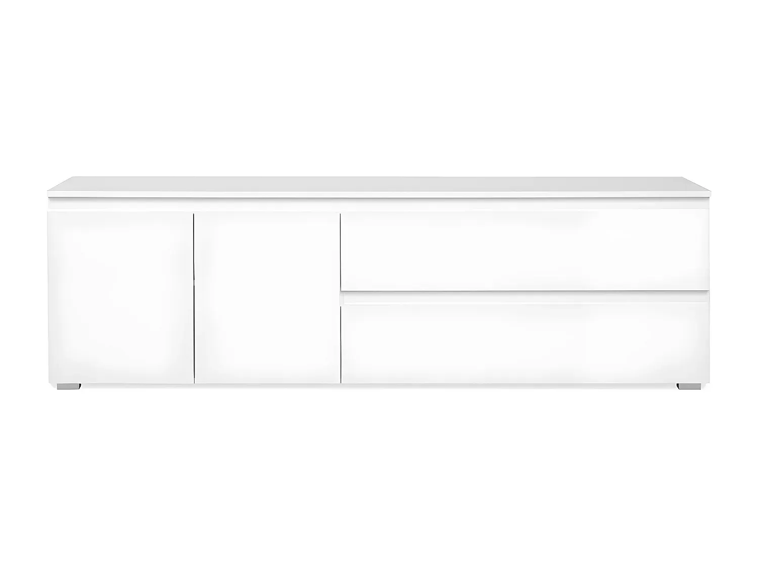 Fernsehschrank mit Türen, Regalboden und Schubladen 180 cm