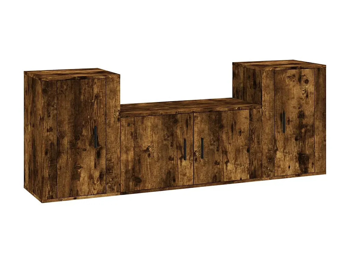 Moderner TV-Schrank aus Räuchereiche