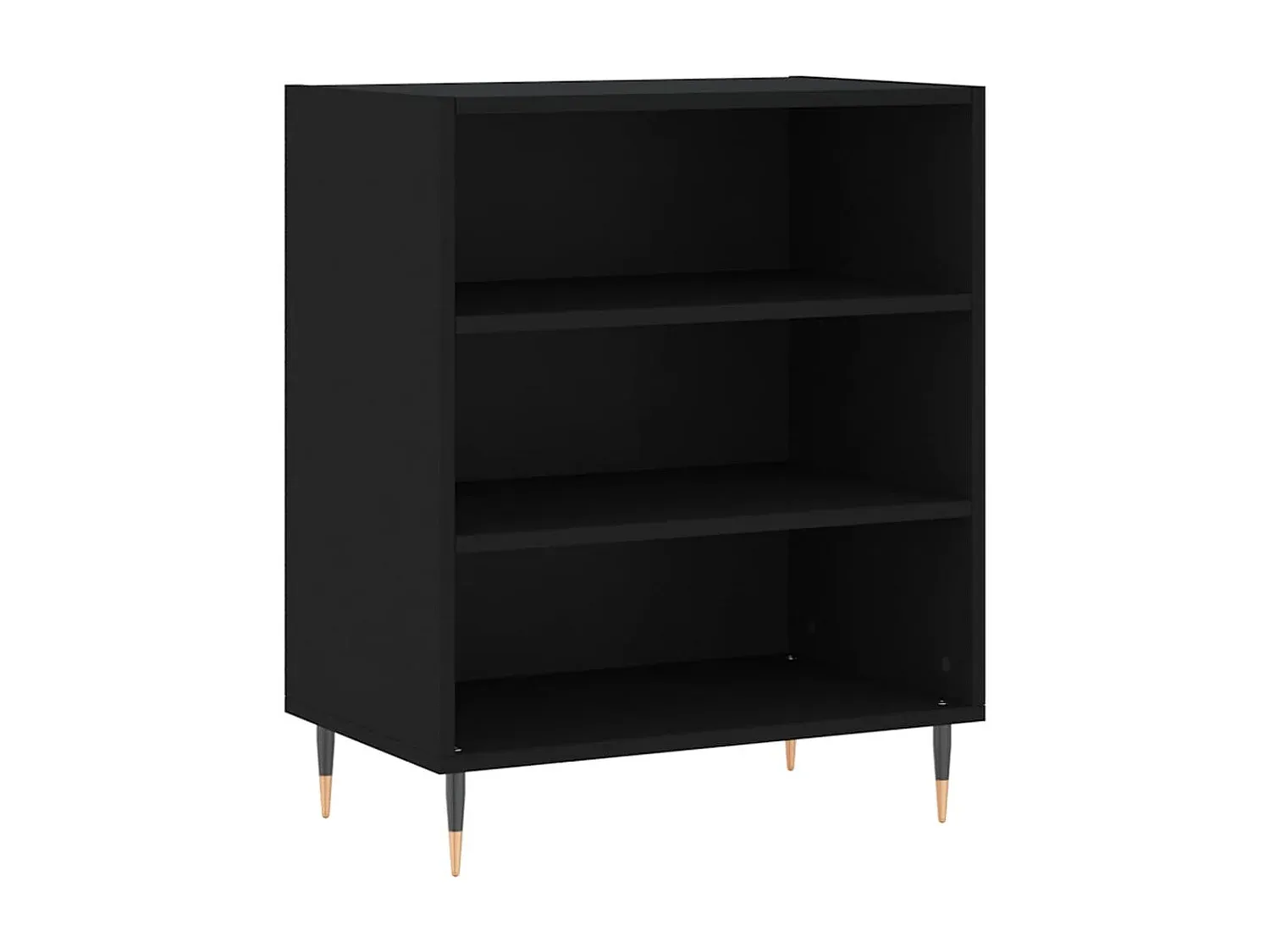 Modernes Sideboard aus Holzwerkstoff in Schwarz