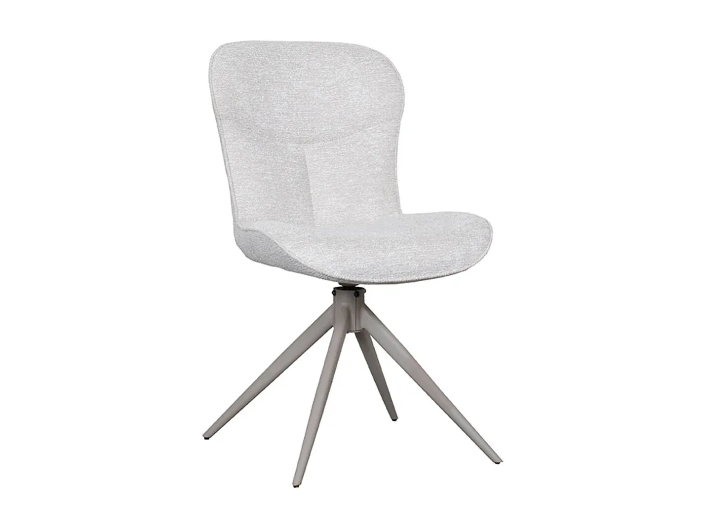 Moderner Esszimmerstuhl aus Stoff im 2er-Set