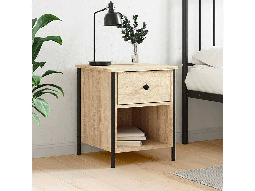 Nachttisch aus Sonoma-Eiche 40x42x50 cm