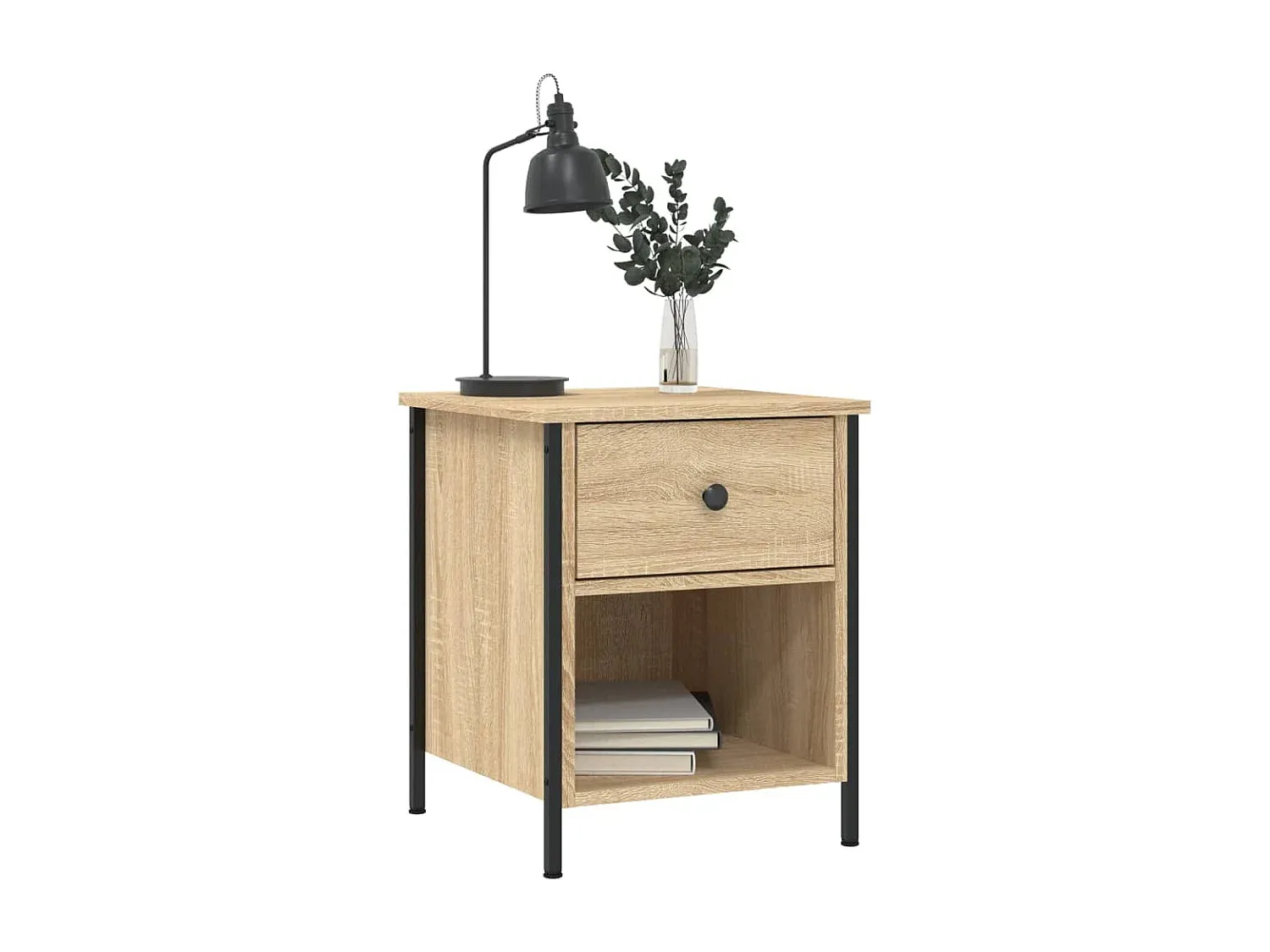 Nachttisch aus Sonoma-Eiche 40x42x50 cm