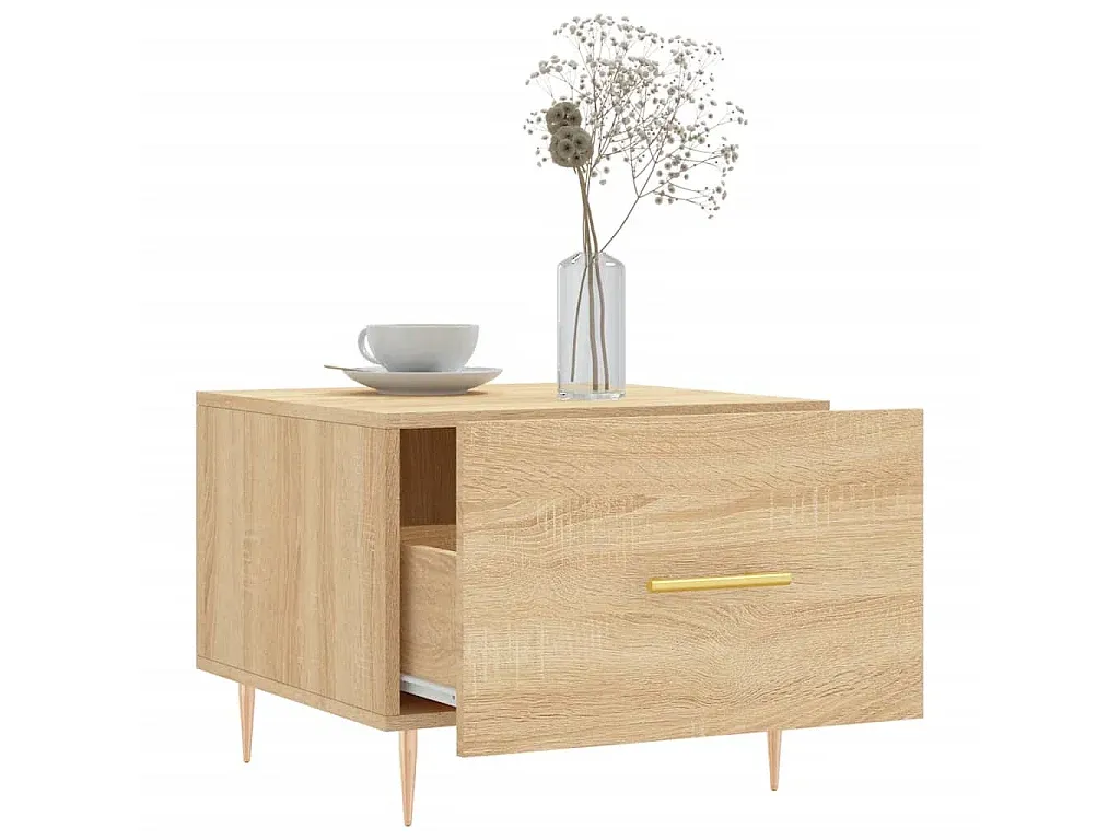 Moderner Beistelltisch aus Holzwerkstoff, 50x50x40 cm