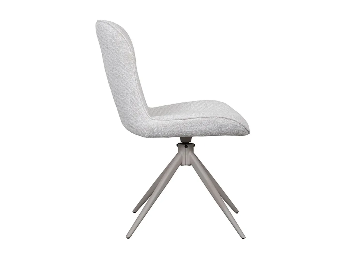 Moderner Esszimmerstuhl aus Stoff im 2er-Set