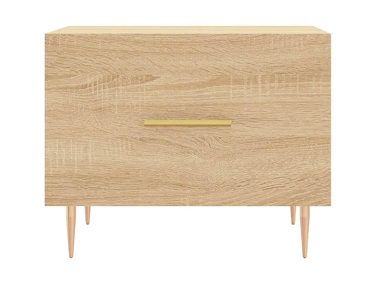 Moderner Beistelltisch aus Holzwerkstoff, 50x50x40 cm