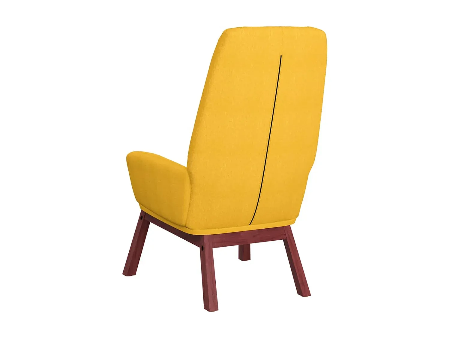 Bequemer Loungesessel in Senfgelb