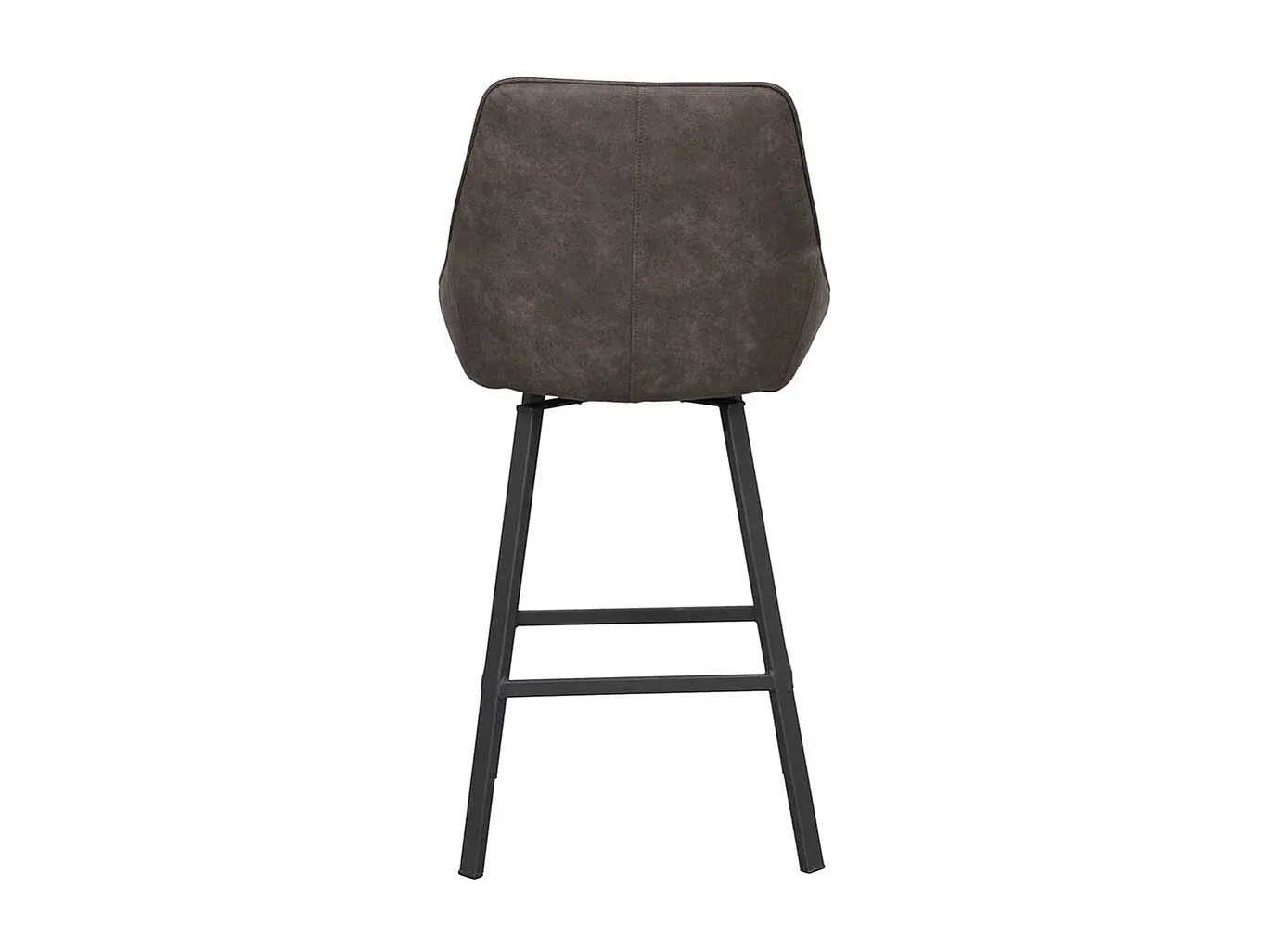 Höhenverstellbare Barhocker mit Polstersitz, 2er Set