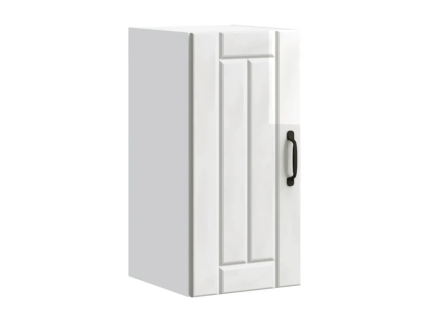 Hängeschrank für Küche Hochglanz Weiß