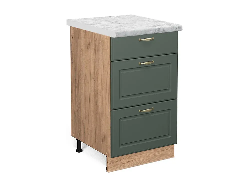 Moderner Küchenunterschrank in Anthrazit Hochglanz 50x60x82 cm