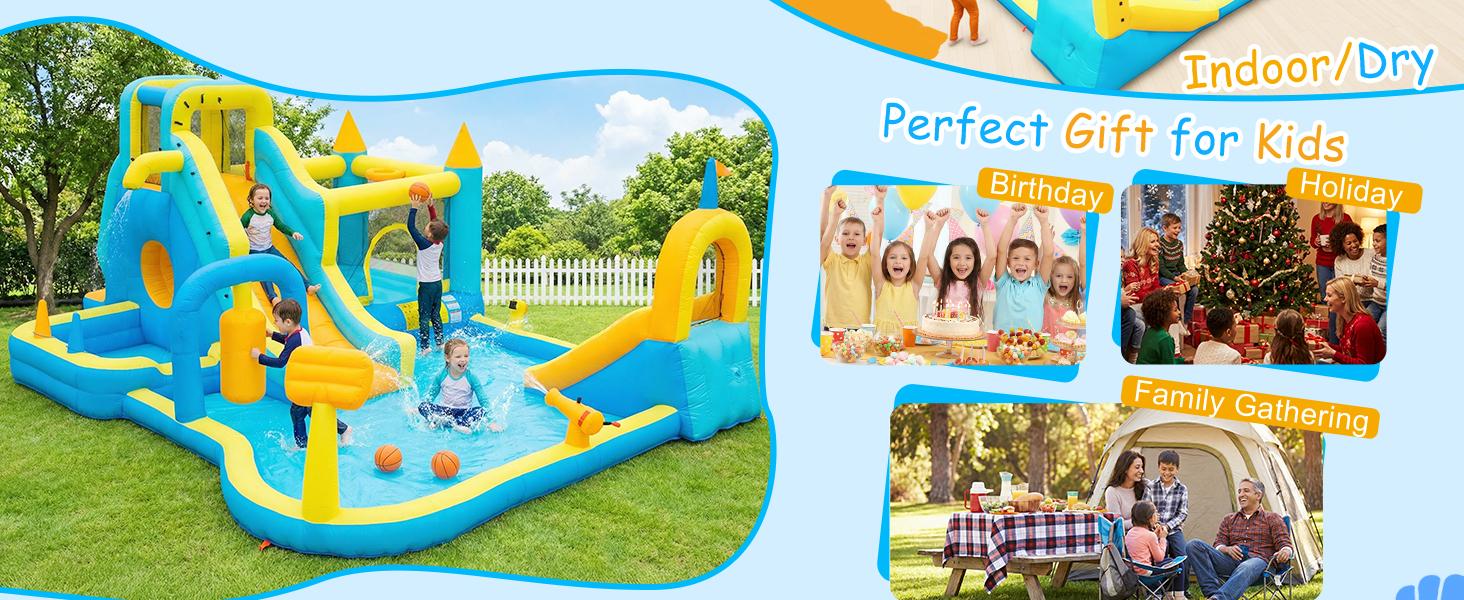 Inflatable water slide detail image 7