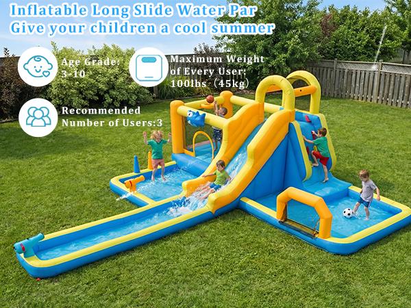 Inflatable water slide detail image 21