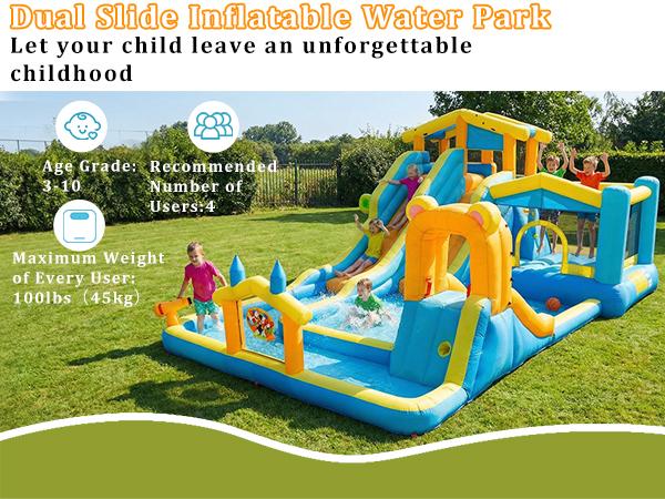 Inflatable water slide detail image 10
