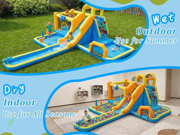 Inflatable water slide detail image 22