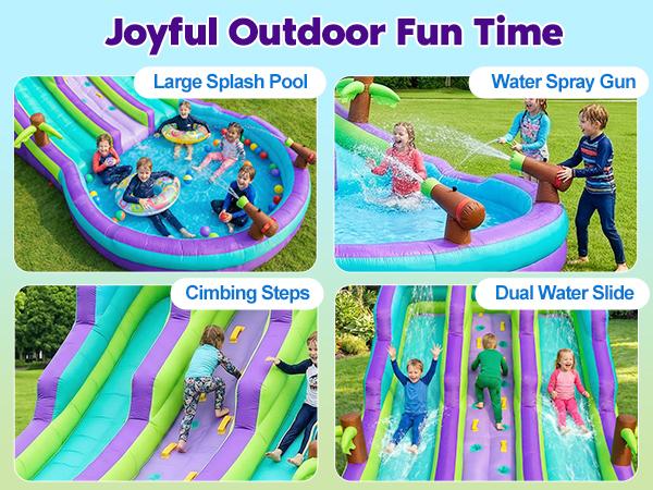 Inflatable water slide detail image 17