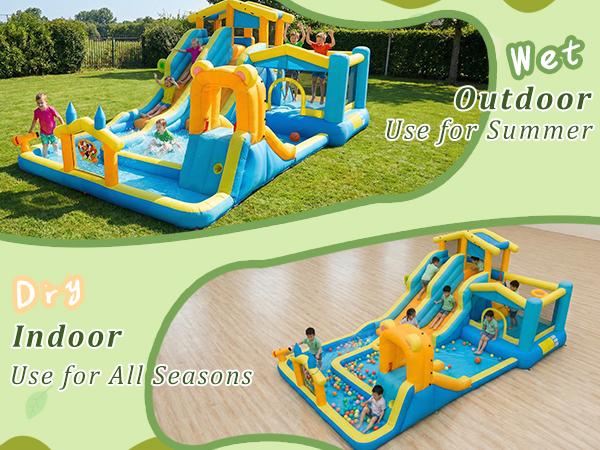 Inflatable water slide detail image 11