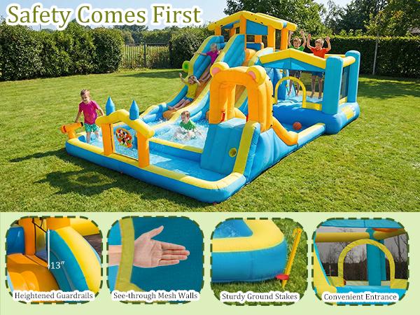 Inflatable water slide detail image 14