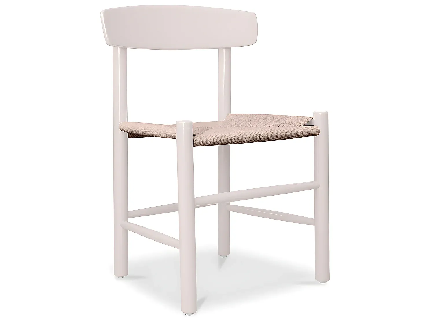 Skandinavischer Esszimmerstuhl aus Holz