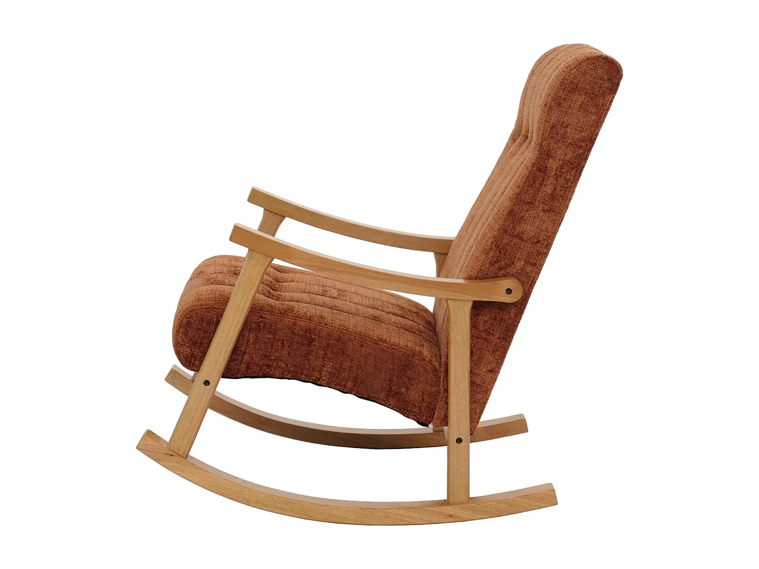 Gemütlicher Schaukelstuhl für Innen- und Außenbereich