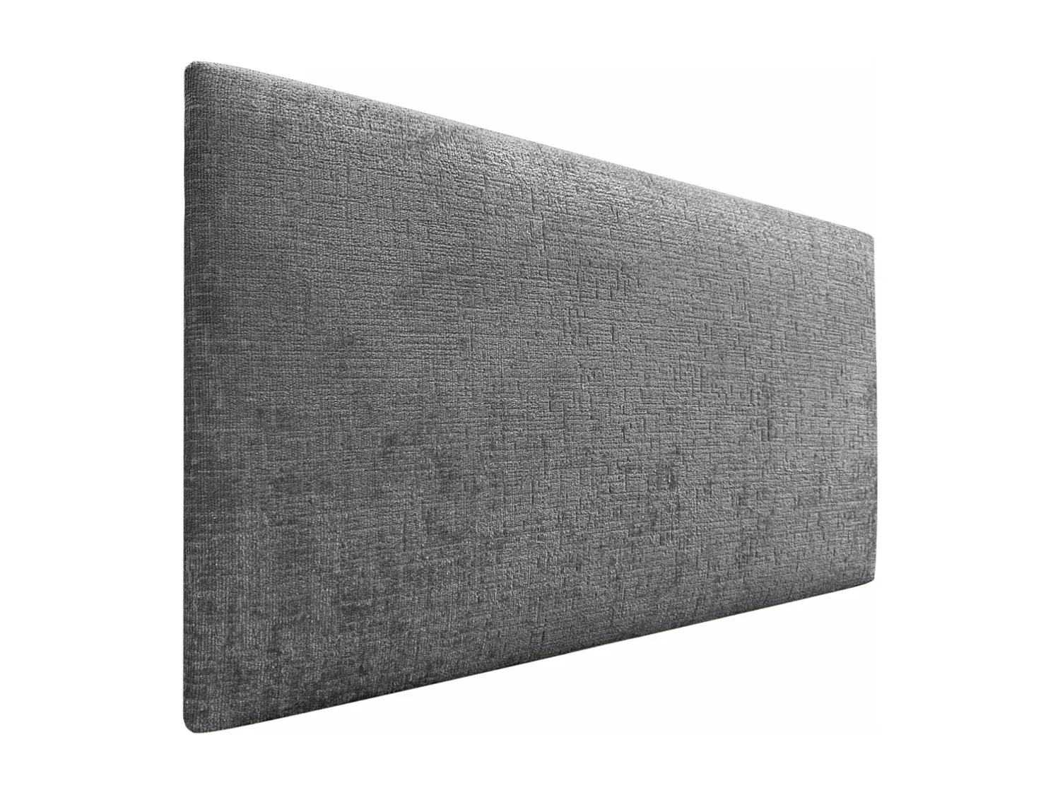 Naturwolle Kopfteil, 95 x 60 cm, für Einzelbetten – Grau