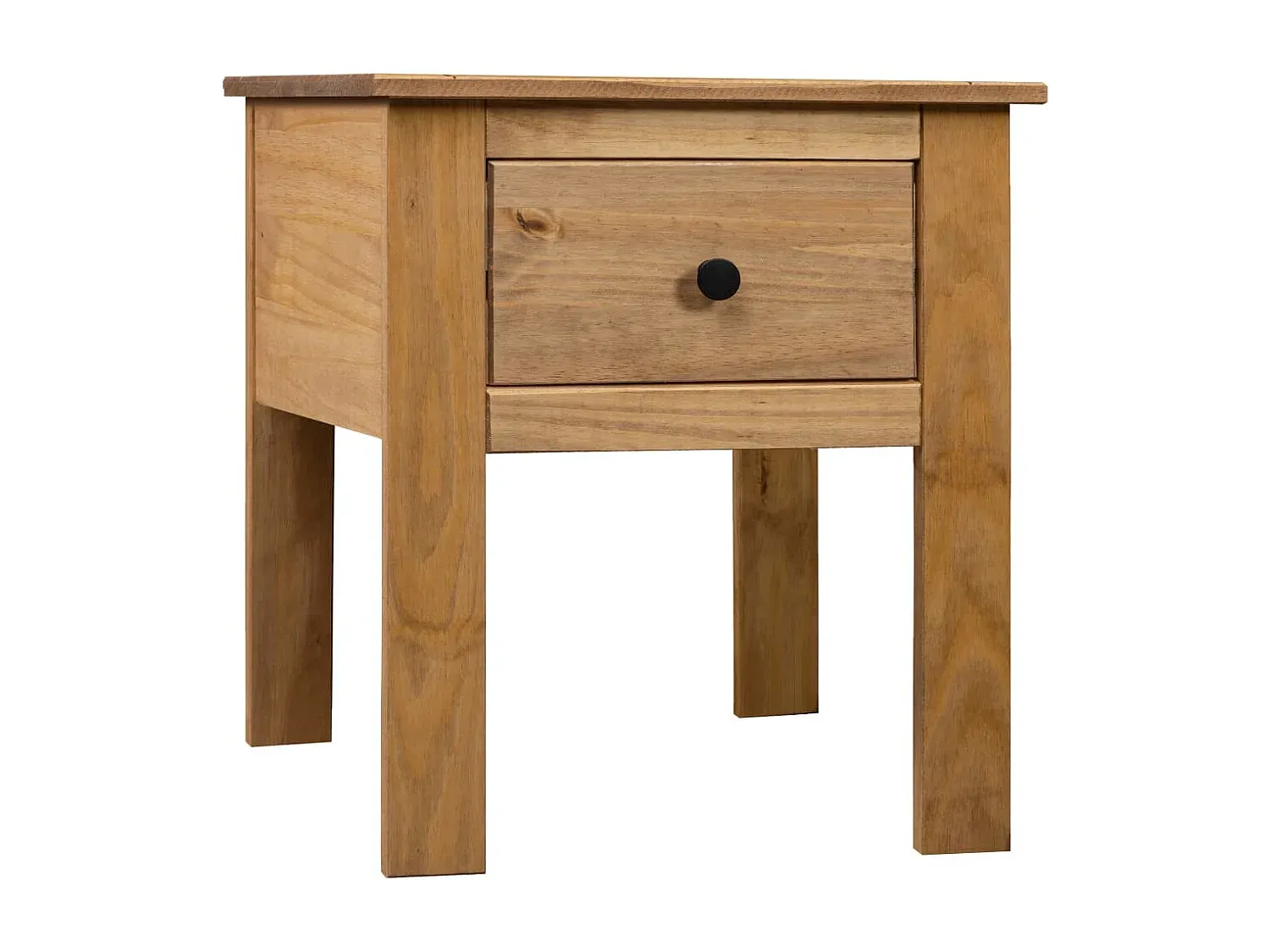 Holznachttisch mit Schubladen 46x40x57 cm