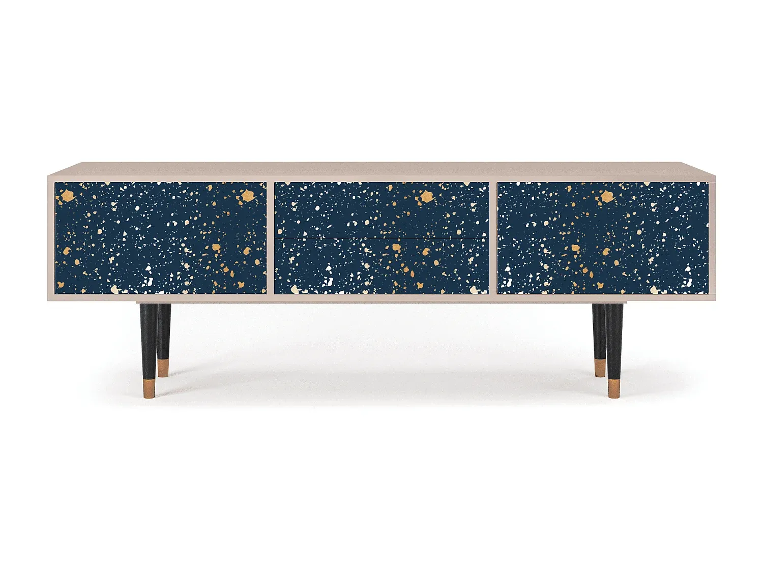 Moderner TV-Schrank mit Stauraumoptionen