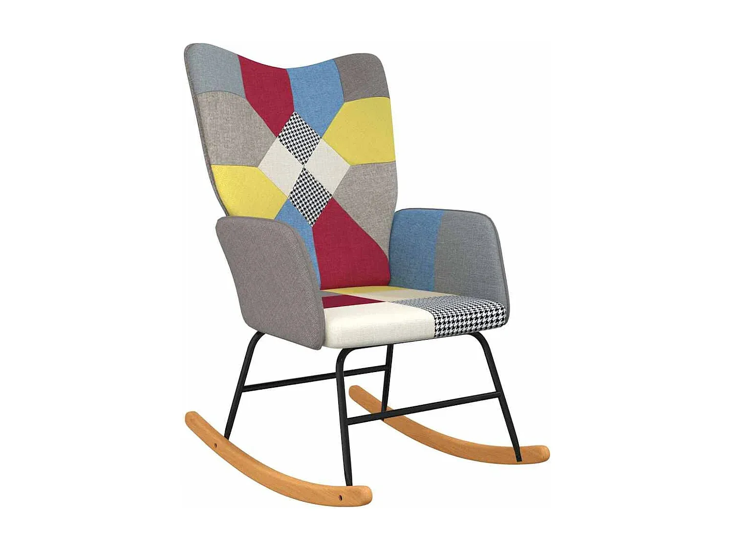 Moderner Patchwork-Sessel für Zuhause