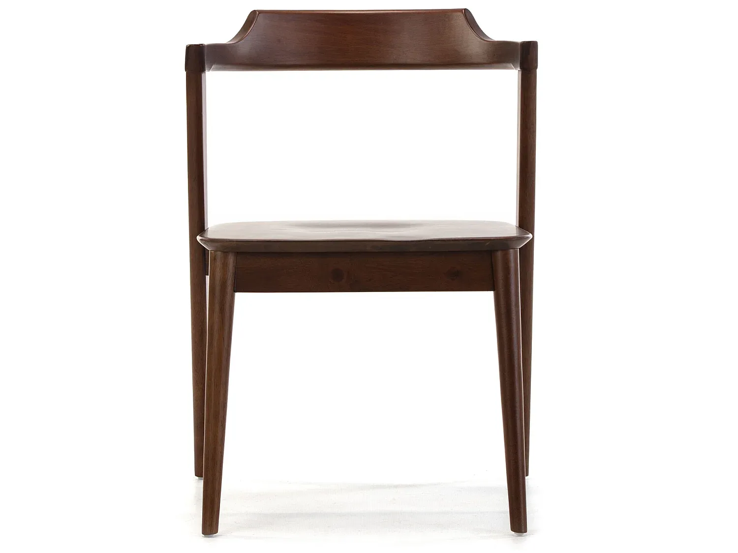 2er Set Esszimmerstühle Nussbaum Optik