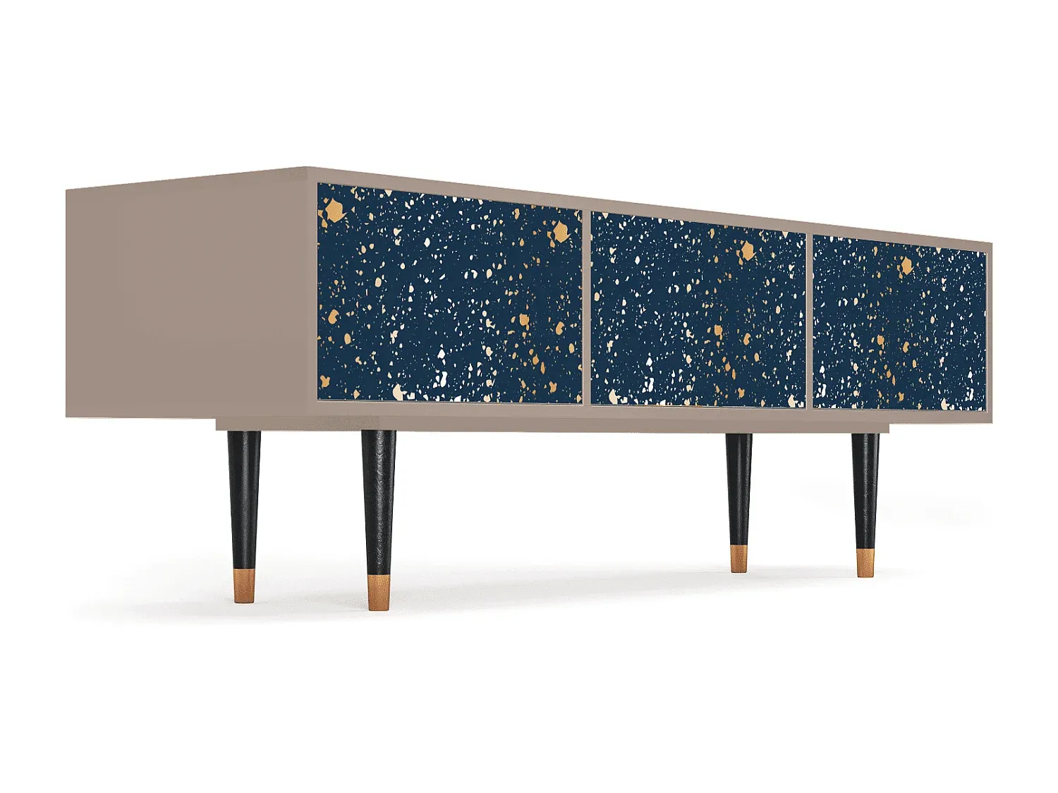 Moderner TV-Schrank mit Stauraumoptionen