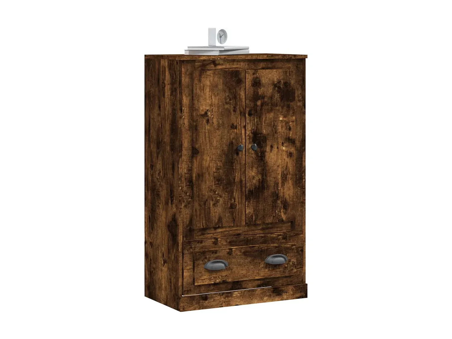 Elegante Kommode aus Räuchereiche 60x35,5x103,5 cm