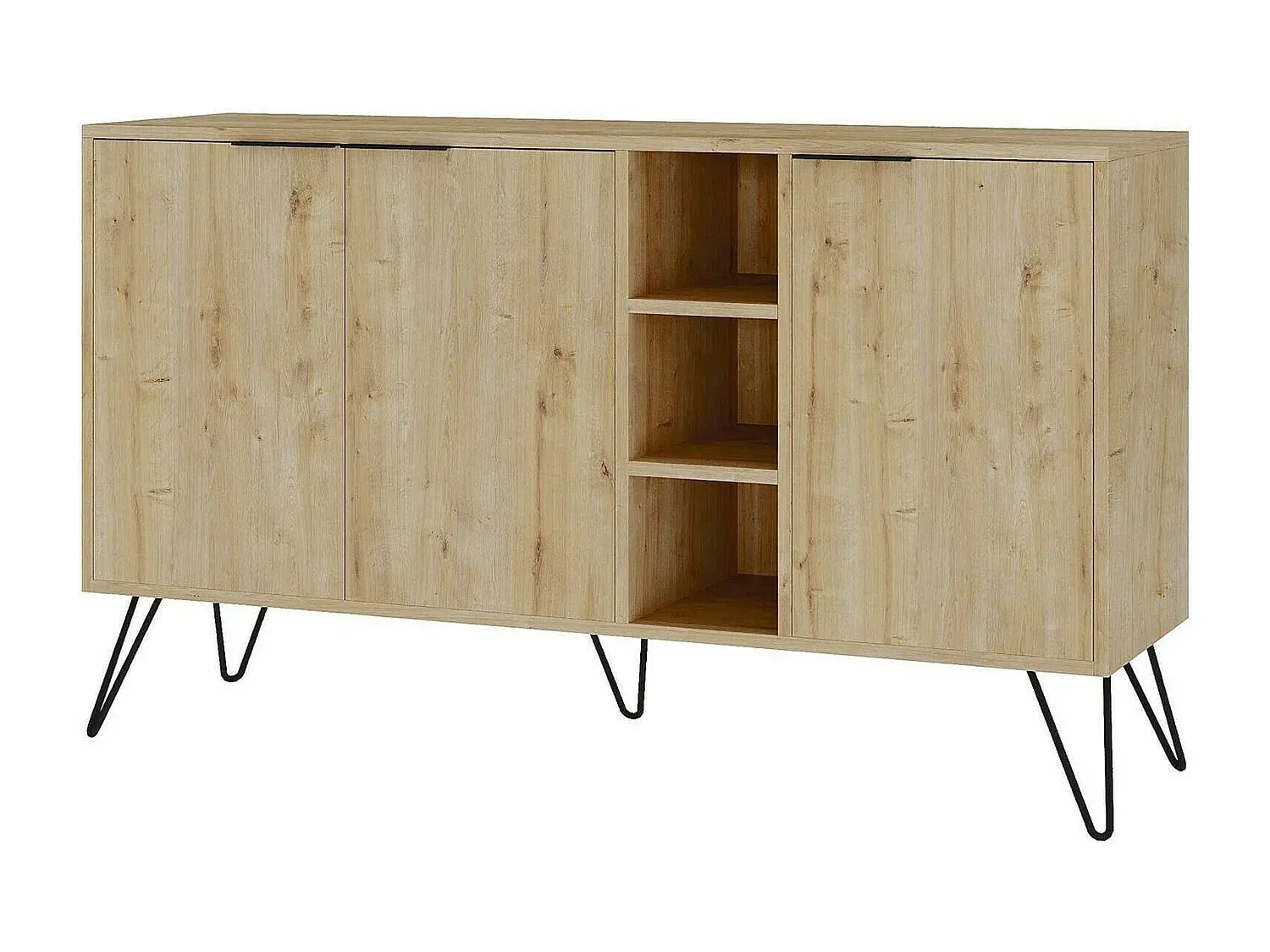 Hochwertige Holzkommode für Wohnzimmer, Moderne Speisekammer