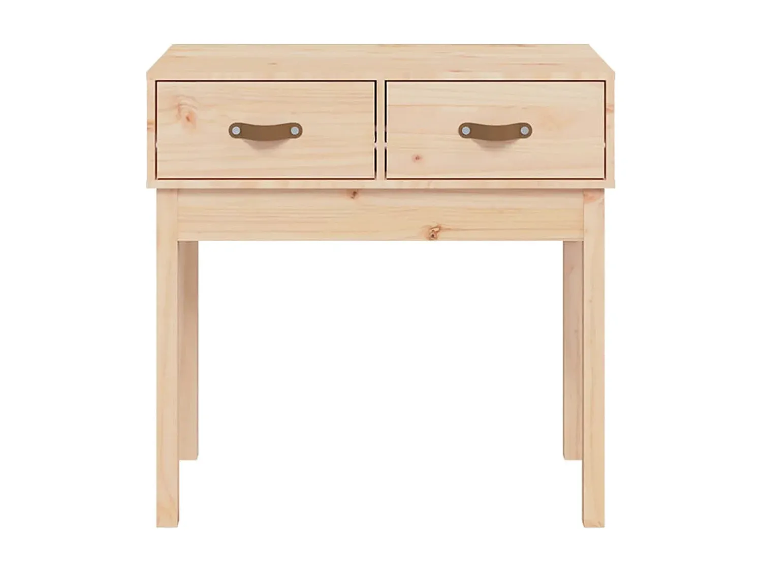 Massivholz Konsolentisch für Flur in Kiefernholz