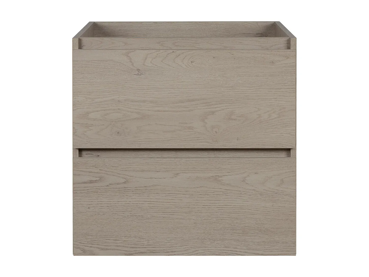 Modernes Badezimmermöbelset in Dunkle Eiche, 60 cm