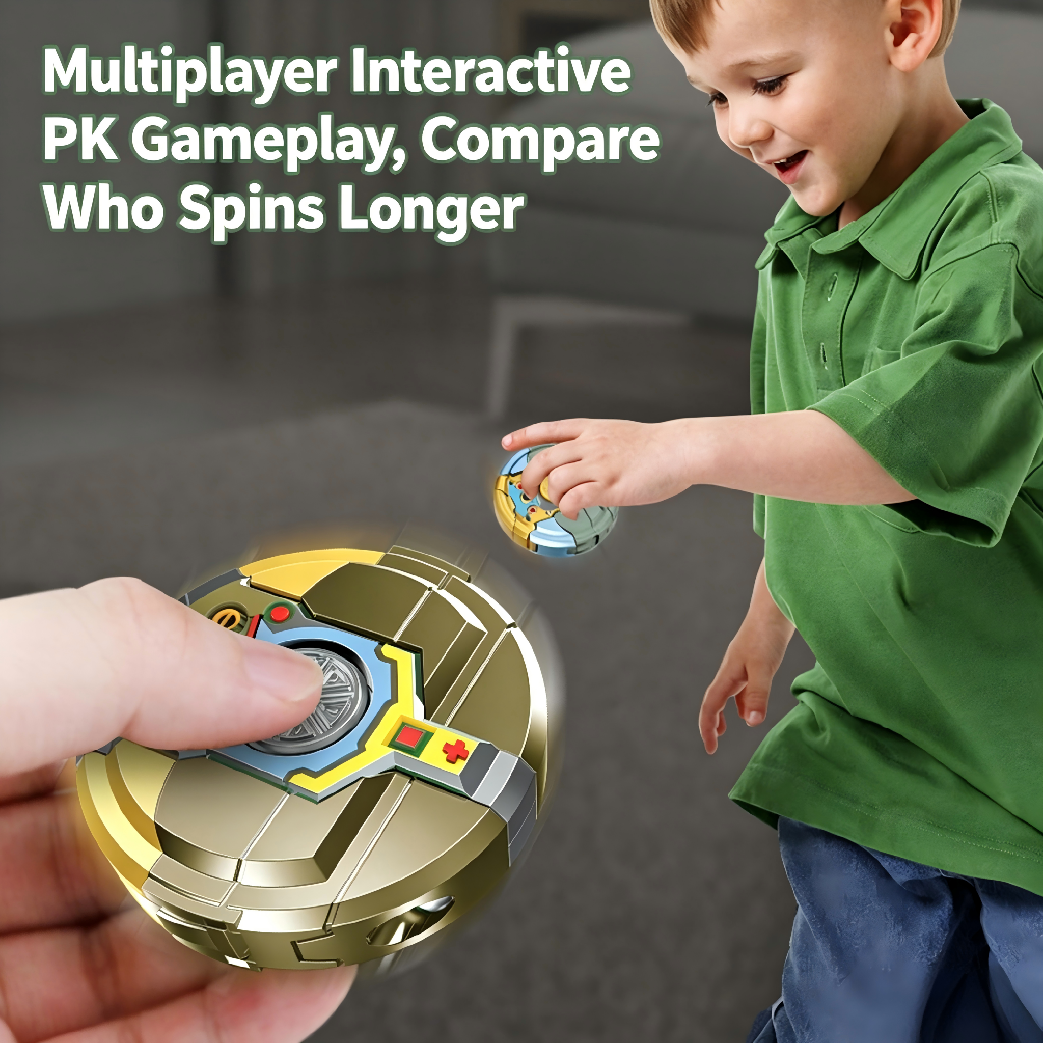 Transformable Robot Fidget Spinner Toy