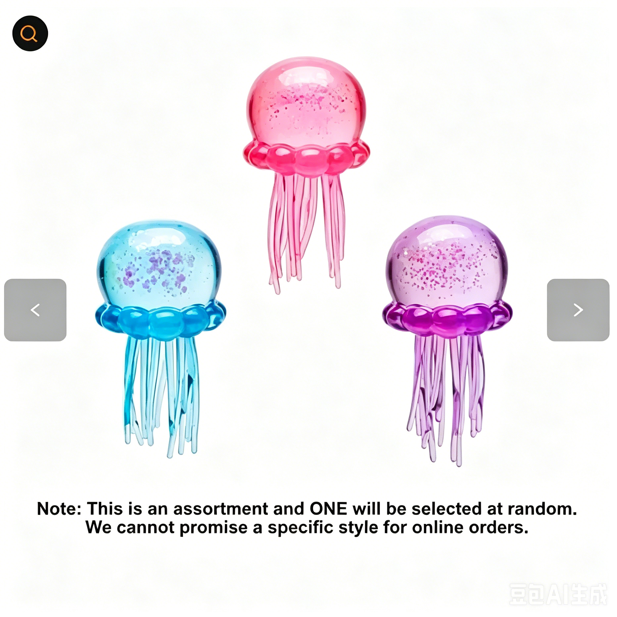 Maltose Jellyfish Squish Toy