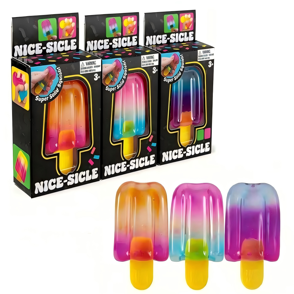 Gradient Popsicle Squishy Toy