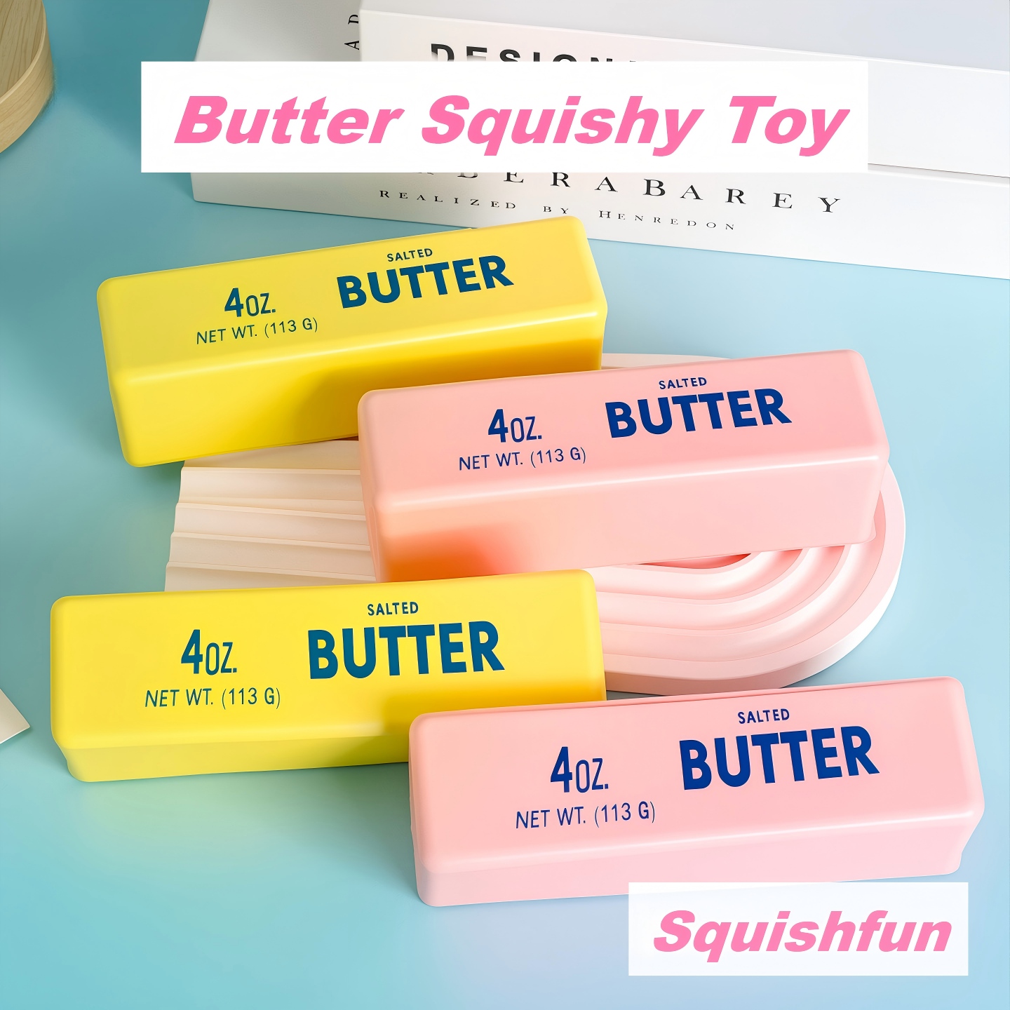 Butter Block Slow Rising Squishy Stress Relief Toy