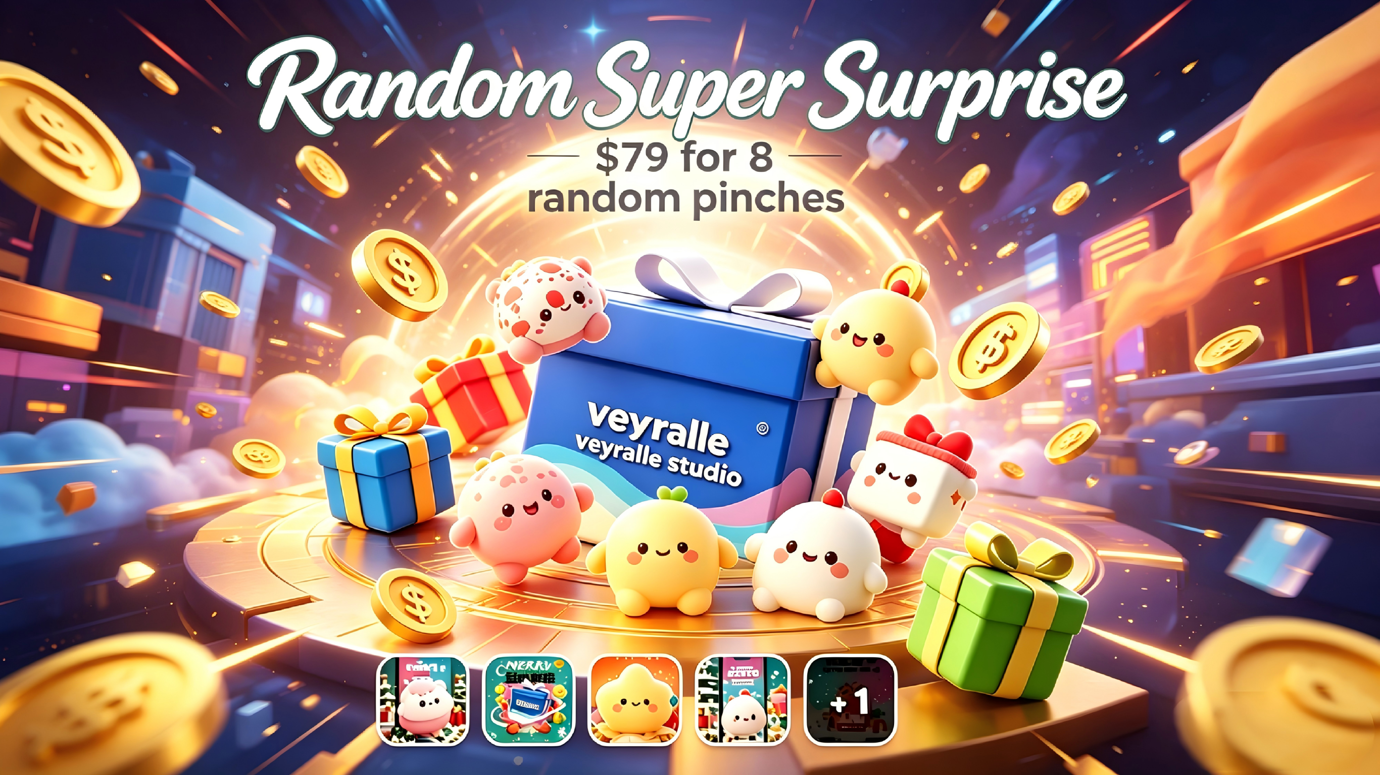 Ultimate Squishy Blind Box: 8+ Top-Brand Slow Rebound Toys | $79 Value Over $160