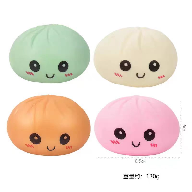 Dumpling Squishy – Mystery Bun Fidget Toy 