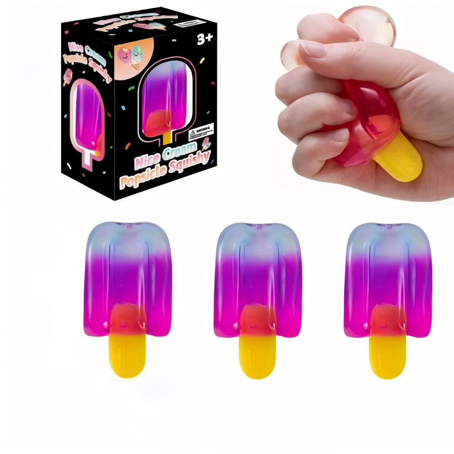 Gradient Popsicle Squishy Toy