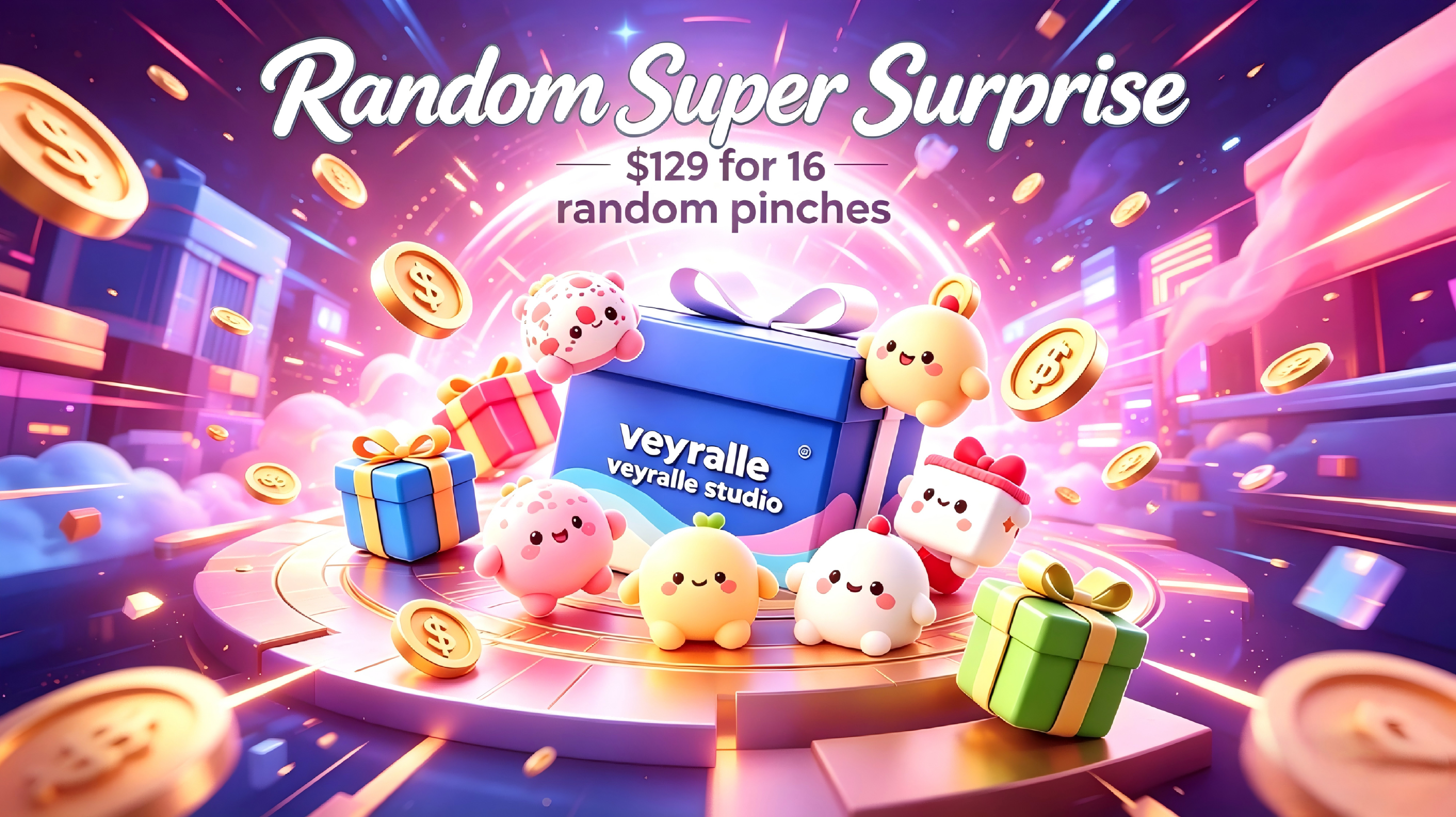 Ultimate Squishy Blind Box: 16+ Top-Brand Slow Rebound Toys | $129 Value Over $319