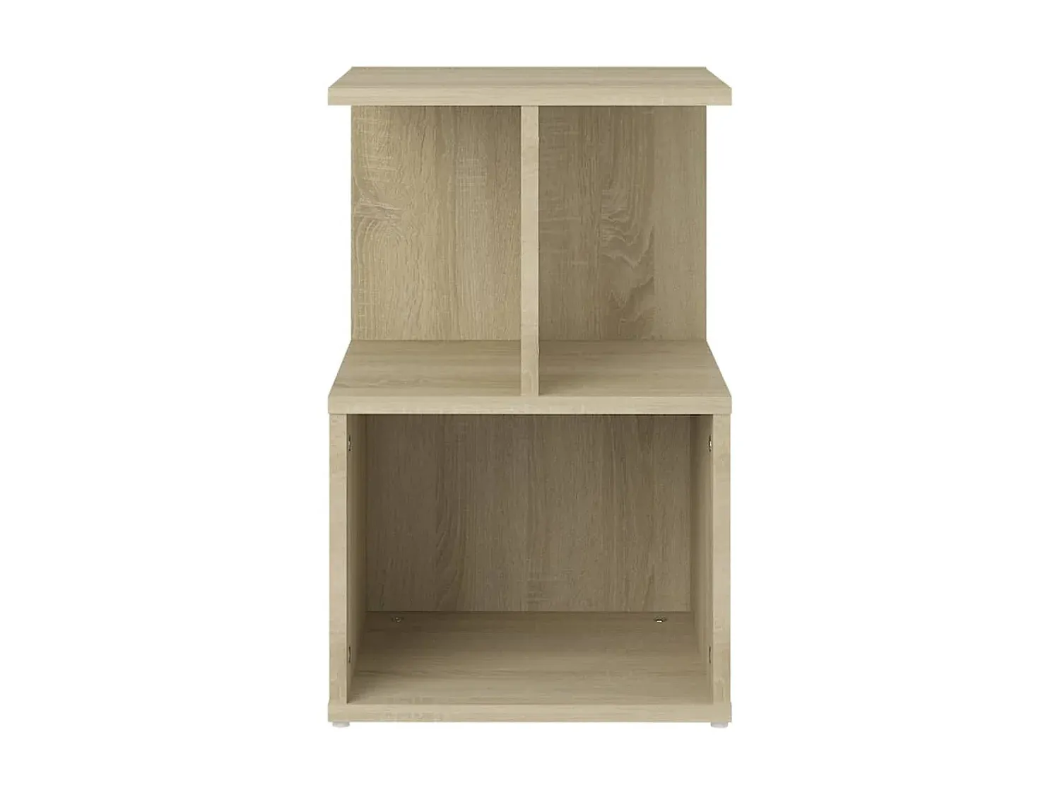 2er-Set Moderne Nachttische aus Holzwerkstoff in Eiche-Optik