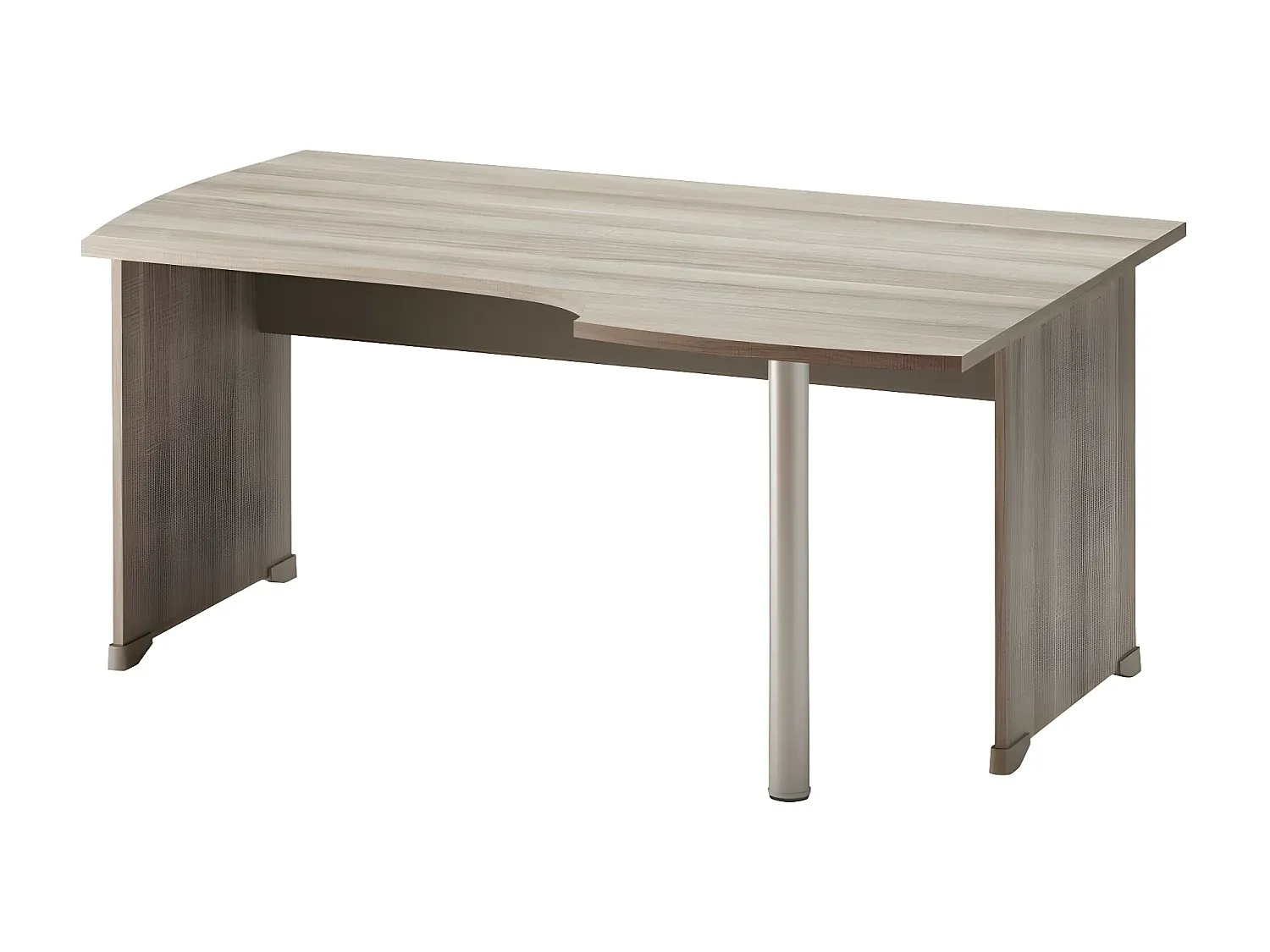 Platzsparender Schreibtisch 90° Gerade