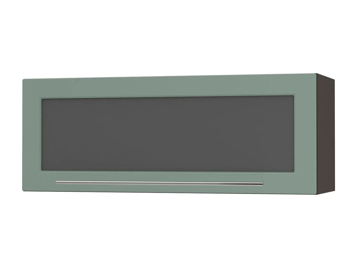 Hängeschrank in Mint und Lava Matt 90x32,5x36cm