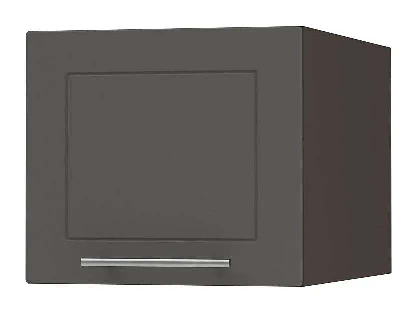 Wandklappschrank in Graphit Matt und Lava Matt