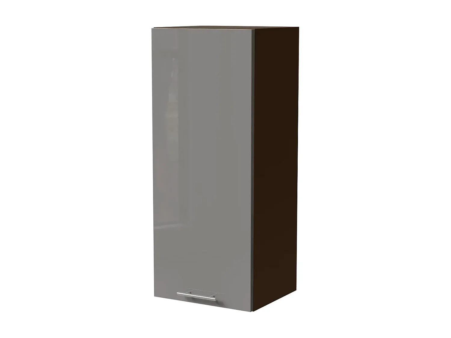 Hängeschrank Grau Hochglanz für Küche