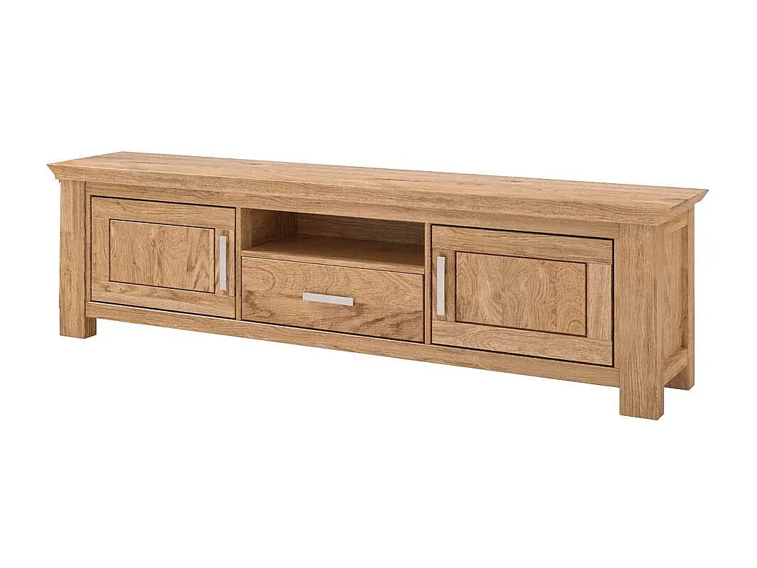 Moderne TV-Bank mit Türen und Schublade
